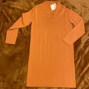 Orange Polo Dress. Size: M. 12 Storeez